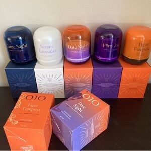 OJO Luxury Candle Trio - Tiger Tempest & Game Night - Spirit Animal Collection